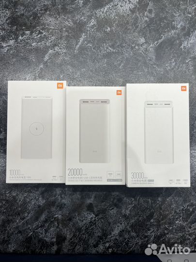 Powerbank xiaomi 10000/20000/30000