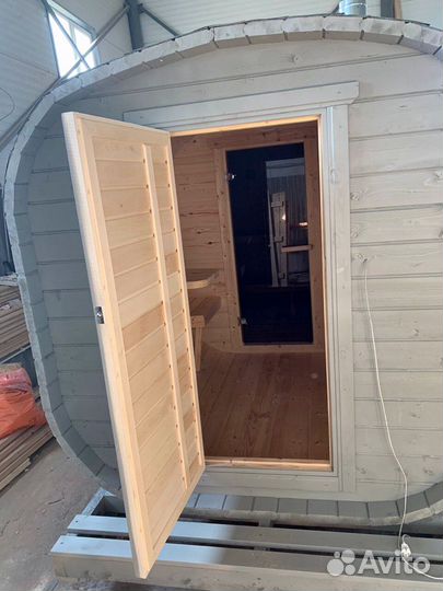 Баня-бочка от производителя