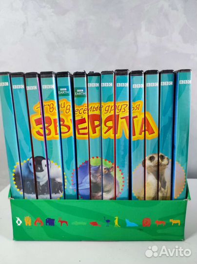 Диски с фильмами о зверятах ввс(комплект)
