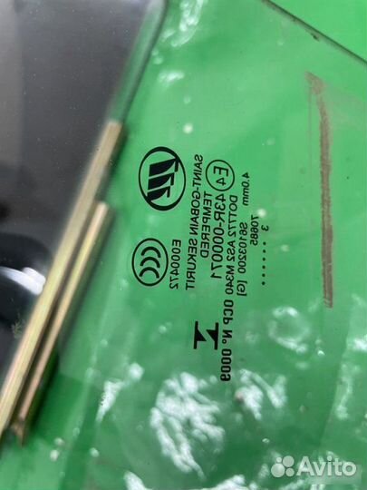 Стекло двери заднее Lifan X60