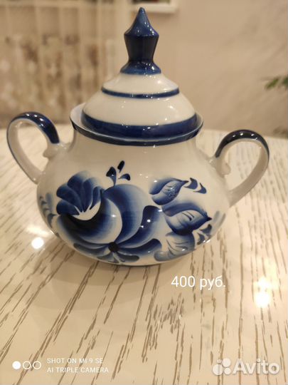 Посуда гжель