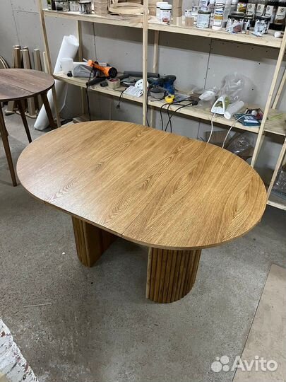 Стол реечный обеденный