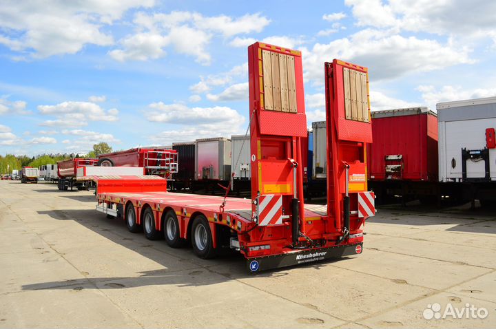 Полуприцеп трал (тяжеловоз) Kassbohrer LB4E, 2022