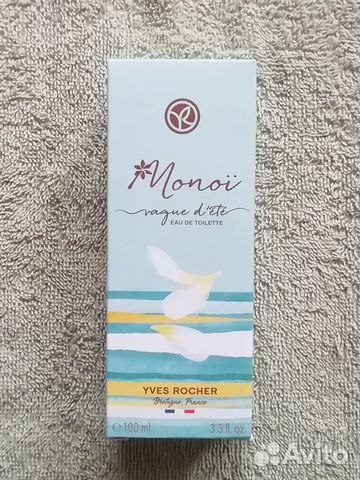 Туалетная вода Monoi Yves Rocher 100 мл купить в Ульяновске | Личные ...