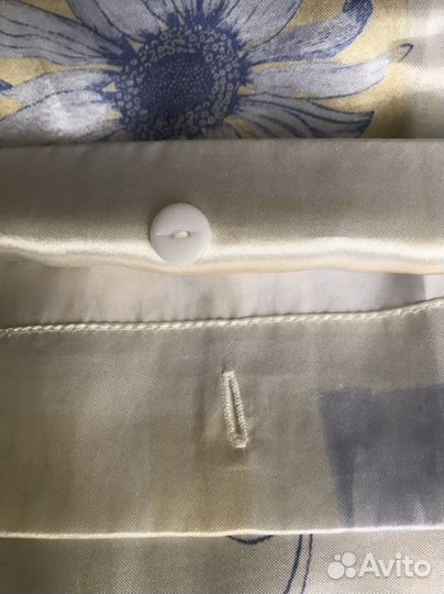 Комплект 2х спалного постельного белья. Шёлк