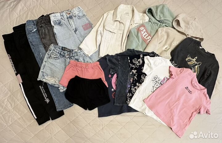 Одежда для девочки пакетом 104-116