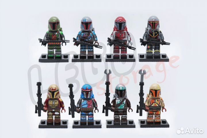 Минифигурки Lego Мандалорцы Mandalorians