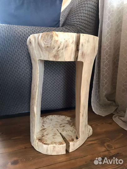 Тумба из дерева, интерьерная тумба