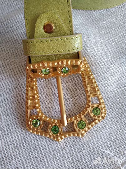 Ремень женский натуральная кожа италия