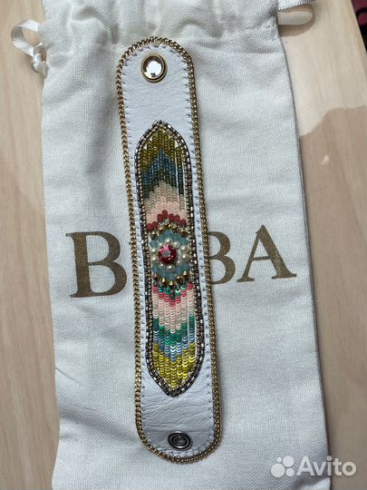 Кожаный браслет Buba