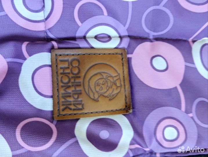 Утеплённый конверт для санки-коляски