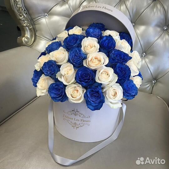 Cиние розы оптом