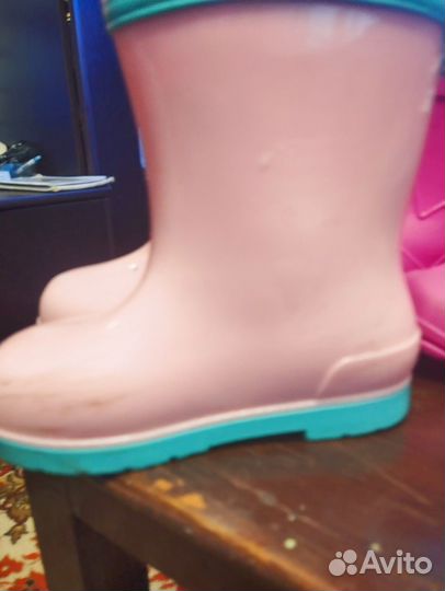 Детские резиновые сапоги, 27р, 18 р