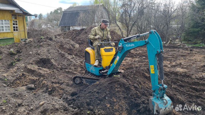 Услуги мини экскаватора