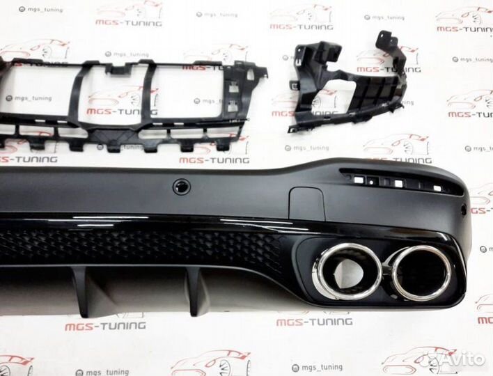 Диффузор с Chrome насадками 53 на GLS-Class X167