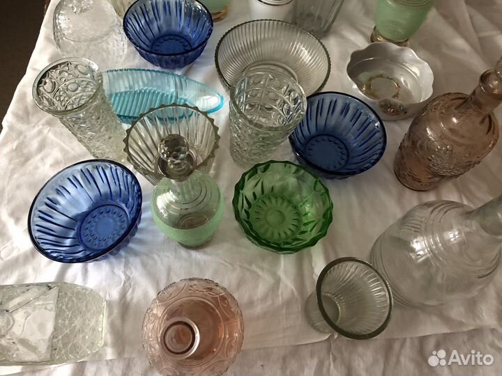 Стеклянная посуда СССР