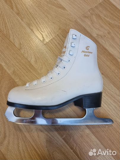 Коньки фигурные graf montana gold р33