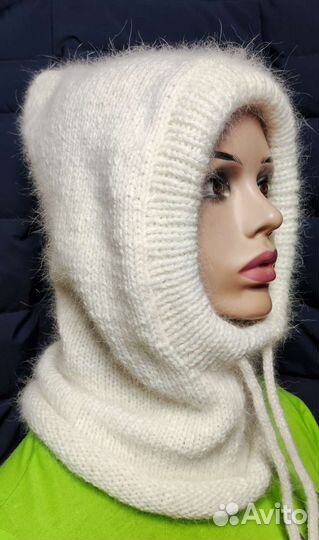 Капор из пуха норки