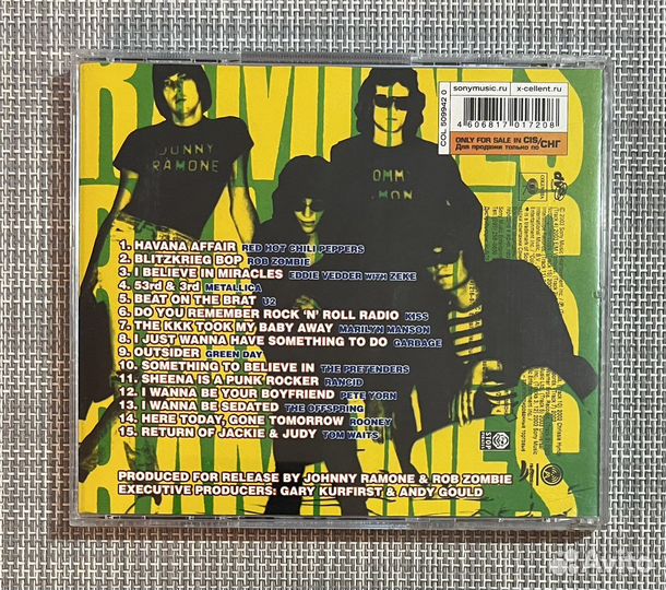 Tribute To Ramones - We're A Happy Family CD Rus