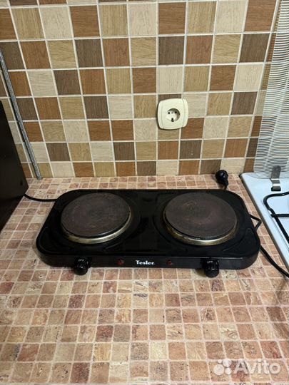 Плита электрическая настольная tesler