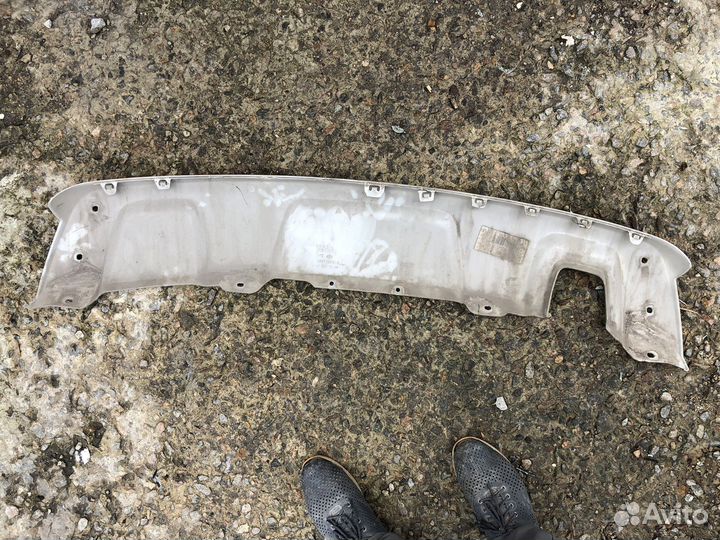 Накладка бампера заднего Renault Duster