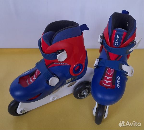 Роликовые коньки Oxelo раздвижные детские 26-28