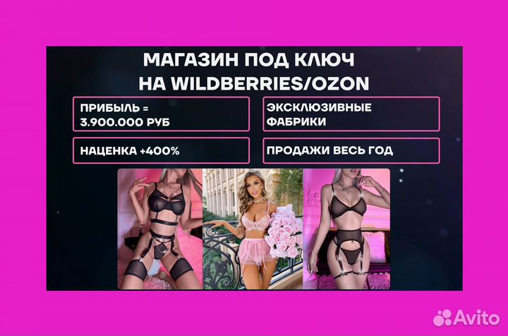 Бизнес на Wildberries под ключ. Прибыль 1.5 млн р
