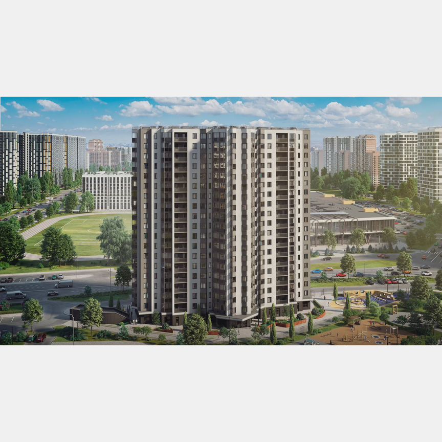 3-к. квартира, 84,5 м², 18/19 эт.