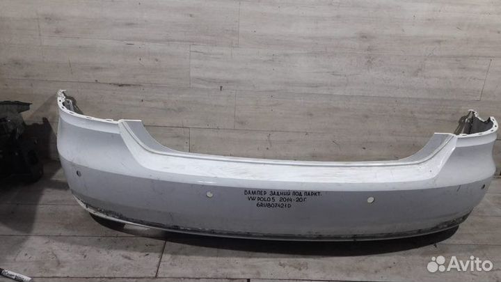 Бампер задний Volkswagen Polo 5 С 2014 По 2020 Год