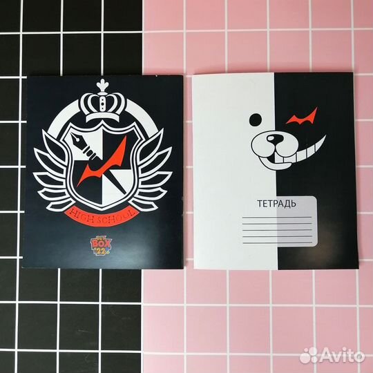 Тетрадь 48 листов Аниме в клетку (часть 2)