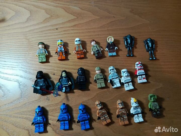 Lego Star Wars минифигурки клоны раритет