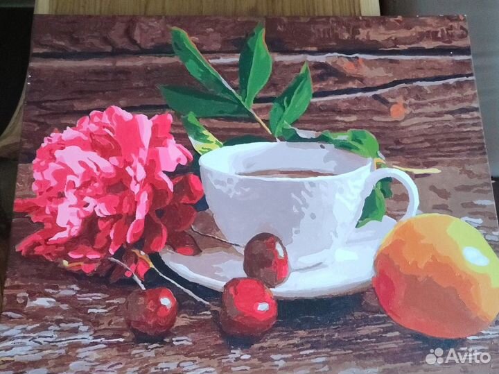 Картина акрилом на холсте