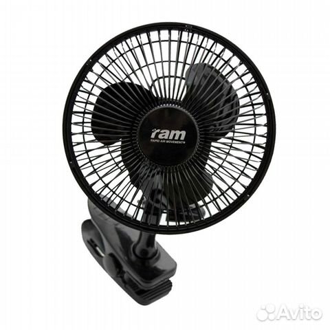 Вентилятор на клипсе 180mm RAM для гроутента