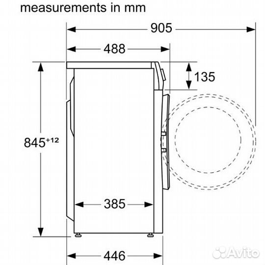 Стиральная машина bosch WHA122W1BL