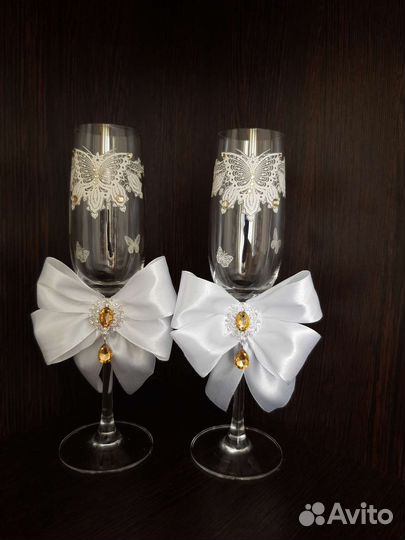 Свадебные бокалы