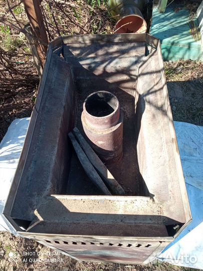 Печь буржуйка бу