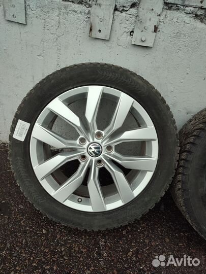 Колеса R20 vw touareg 3 New зима 5/112