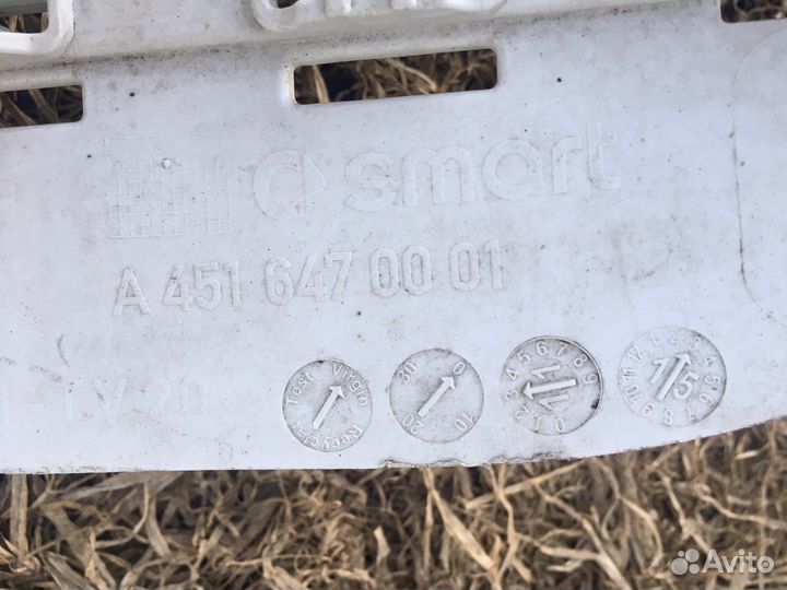 Бампер задний Smart Fortwo/City