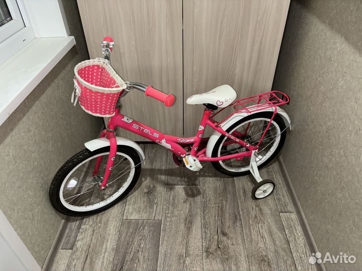 Детск. велосипед stels от 5 лет для девочек