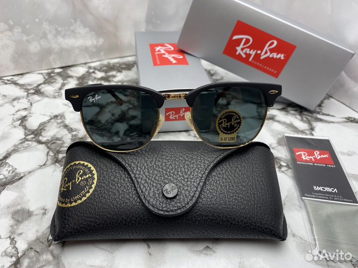 Солнцезащитные очки ray ban clubmaster