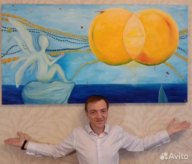 Картина маслом на холсте абстракция