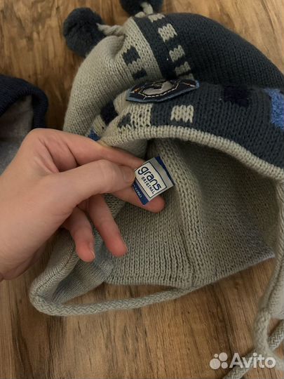 Шапка детская зимняя