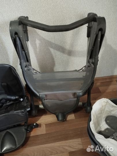 Коляска 3 в 1 бу, стульчик для кормления, кровать