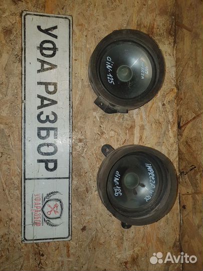 Динамик двери задний правый subaru impreza (G12) 2