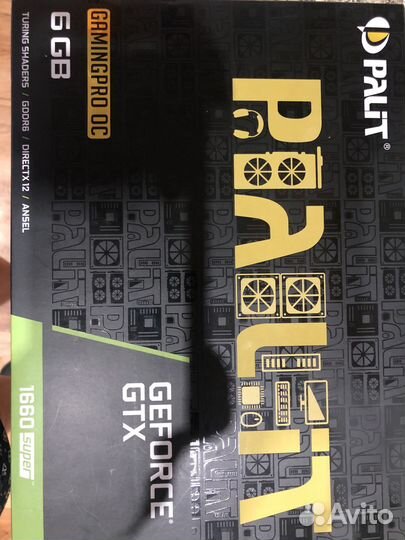 Gtx 1660 super palit