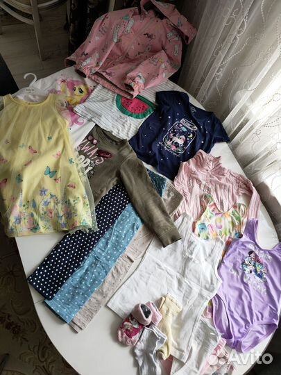 Вещи пакетом для девочки