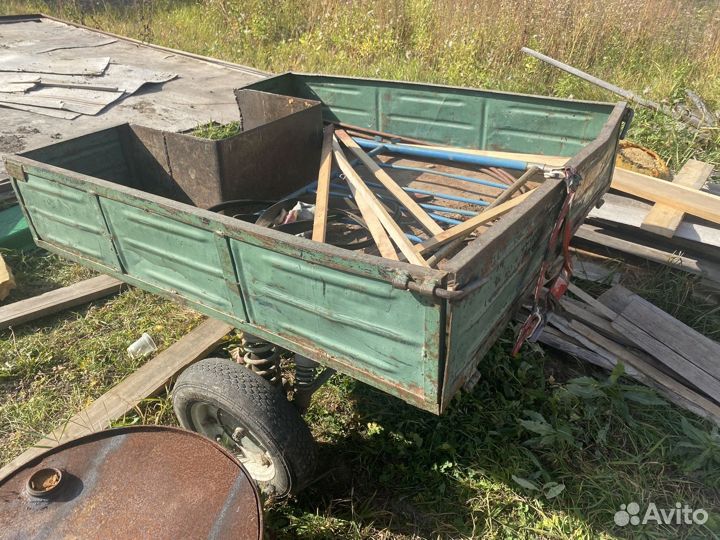 Прицеп для мотоблока бу садовая техника