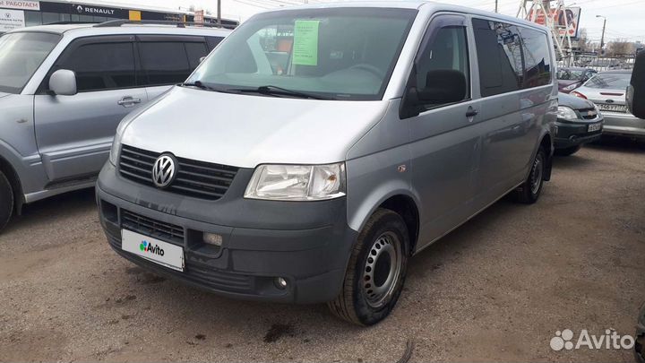 Volkswagen Transporter 2.5 МТ, 2007, 345 000 км