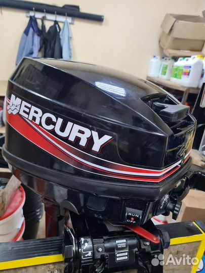 Лодочный мотор меркурий 15л/с