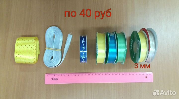 Ленты, кружево, шнуры для творчества